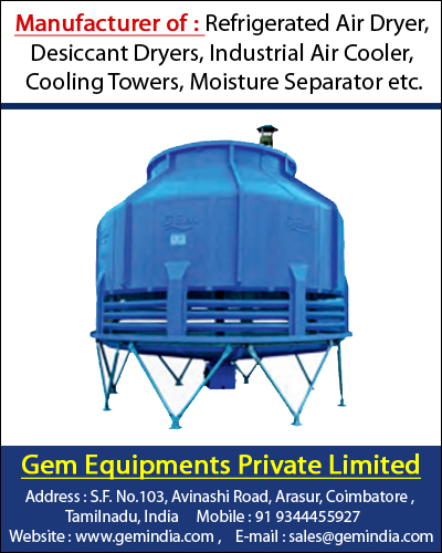 Gem Equipments Pvt. Ltd. Ad